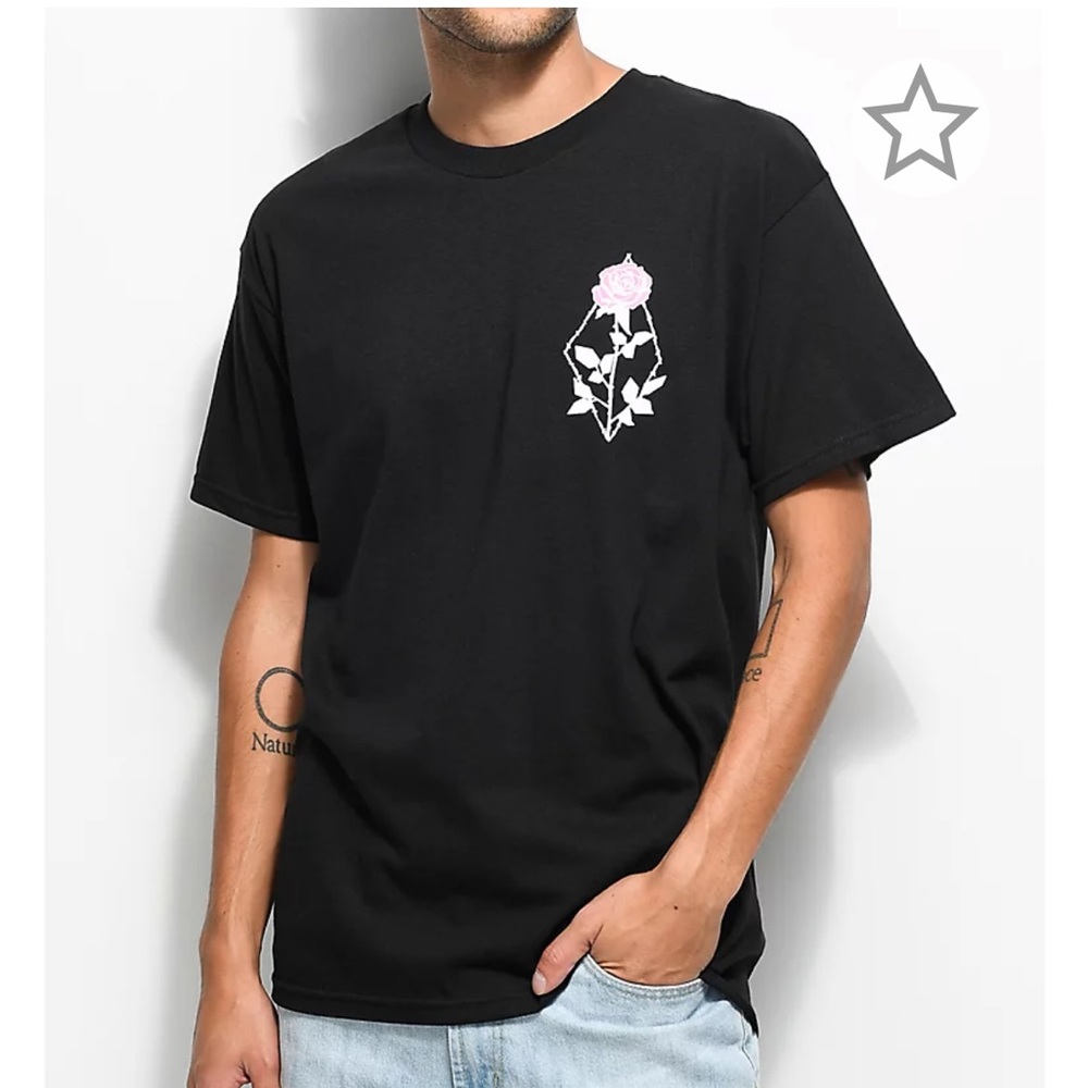 Empyre Eden Flora Black T-shirt